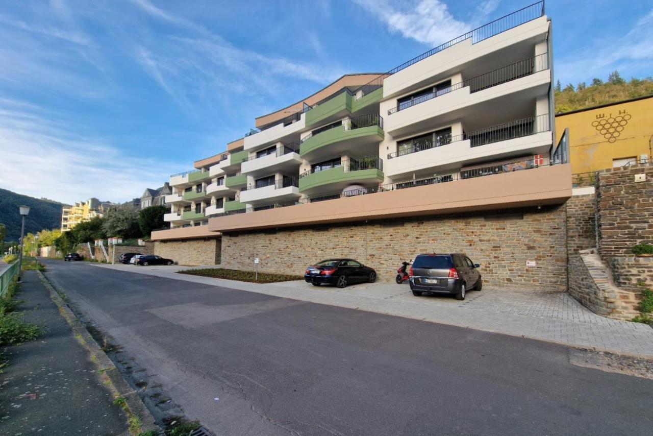 Vivamosel: Appartement Mit Mosel & Burgblick - Balkon - Parken - Aufzug - Fahrradraum Кохем Экстерьер фото